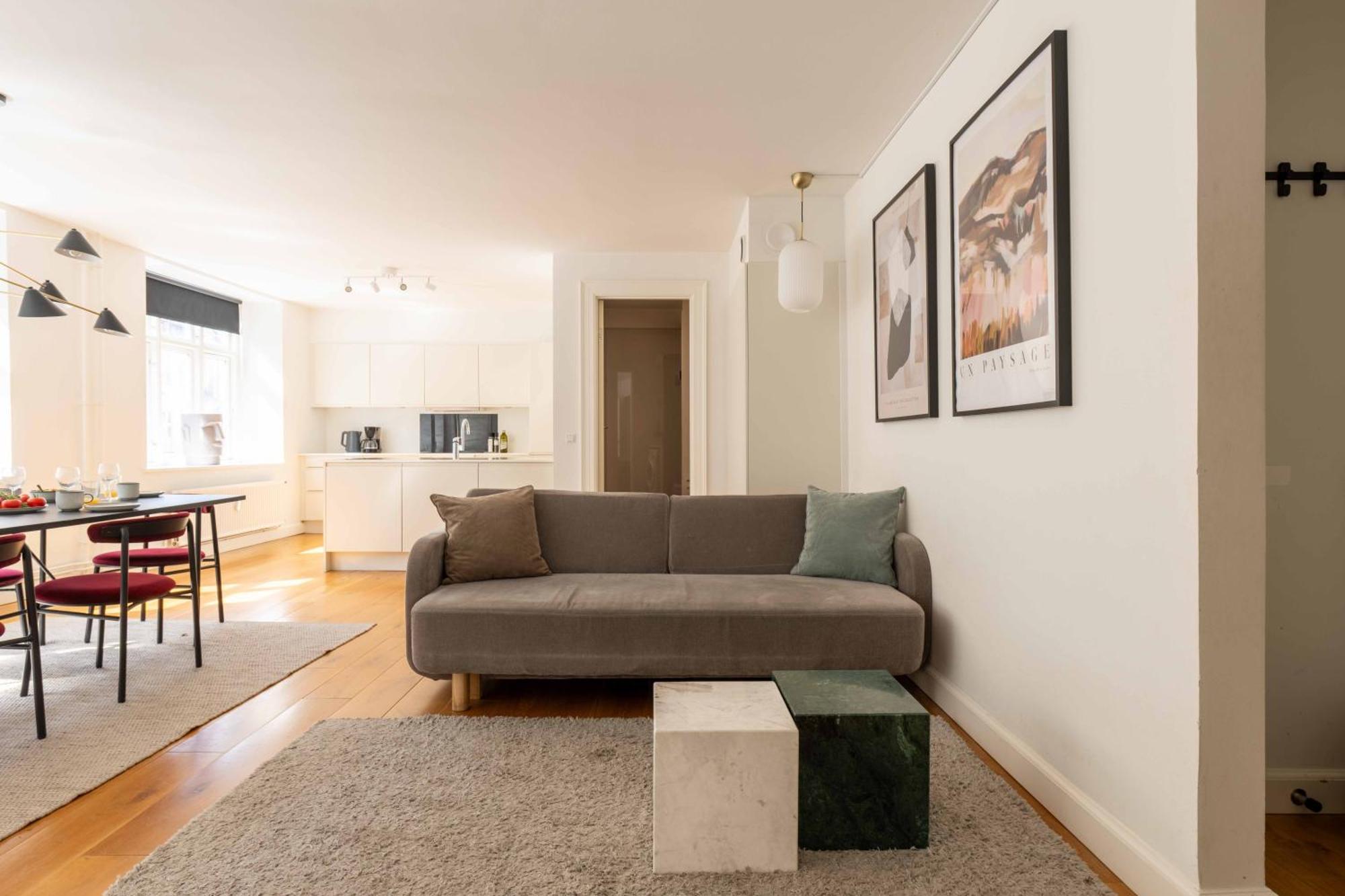 Perfect 3 Bedroom Apartment In The Heart Of Cph Köpenhamn Exteriör bild