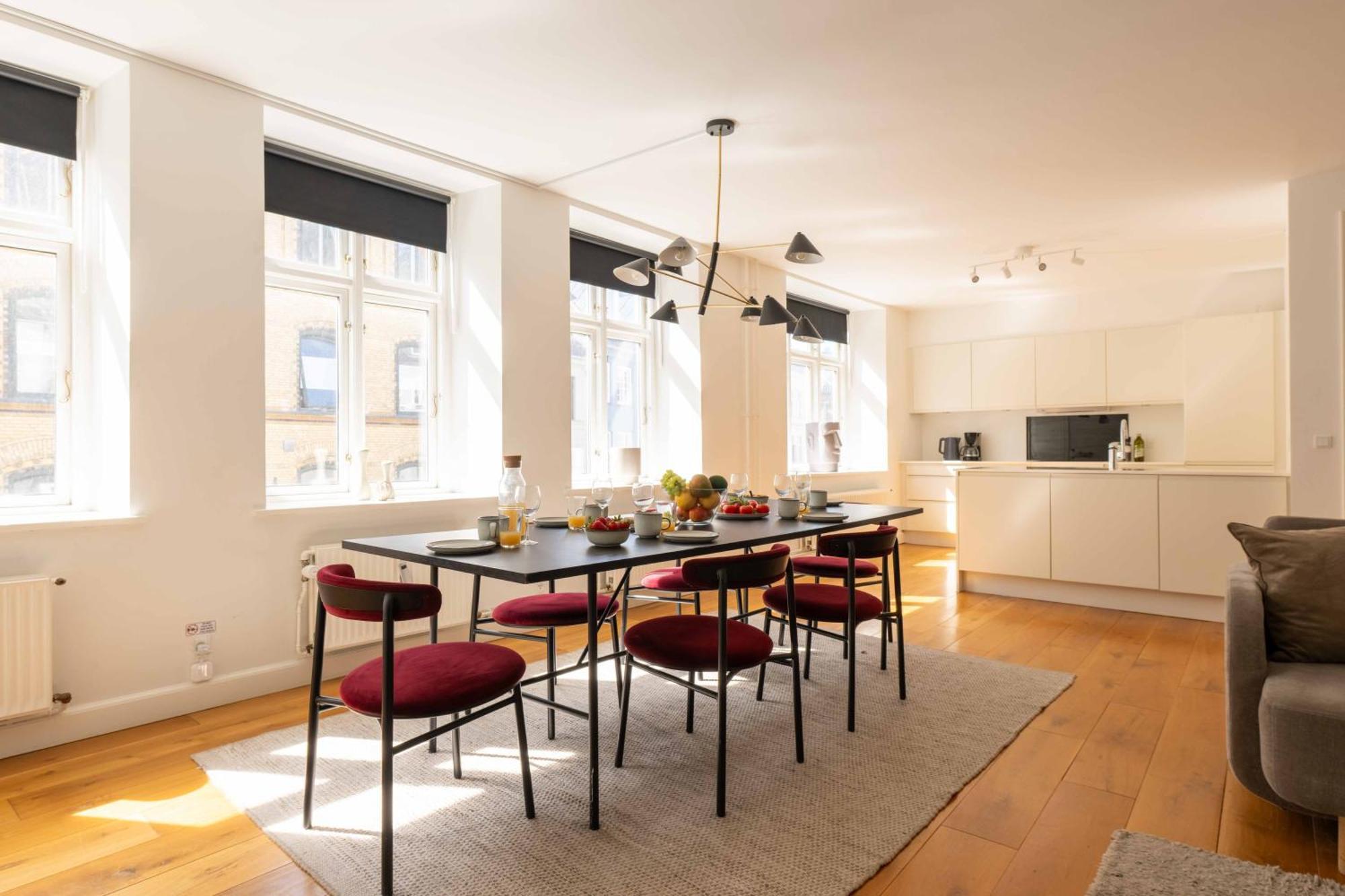 Perfect 3 Bedroom Apartment In The Heart Of Cph Köpenhamn Exteriör bild
